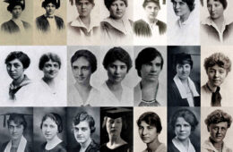 CWRU历史上女性的复古头像照片